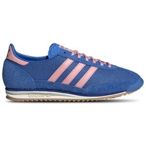 adidas Originals Women SL 72 Mesh Running Shoe Lucid Blue/Semi Pink JI1878